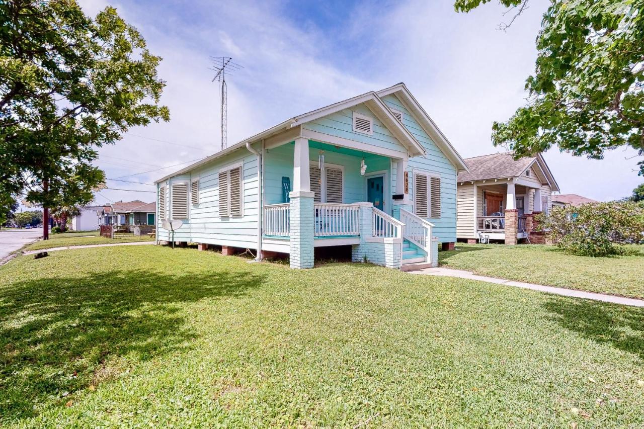 Sea Glass Cottage Galveston Buitenkant foto
